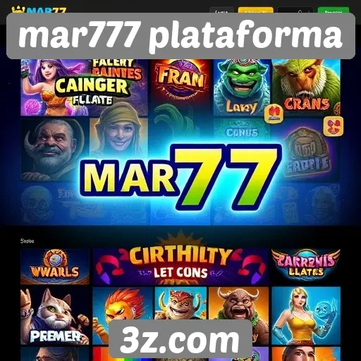 Novos jogos na mar777 plataforma atraem usuários