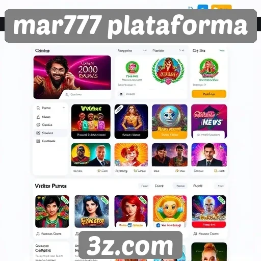 Interface do usuário no mar777 plataforma é intuitiva